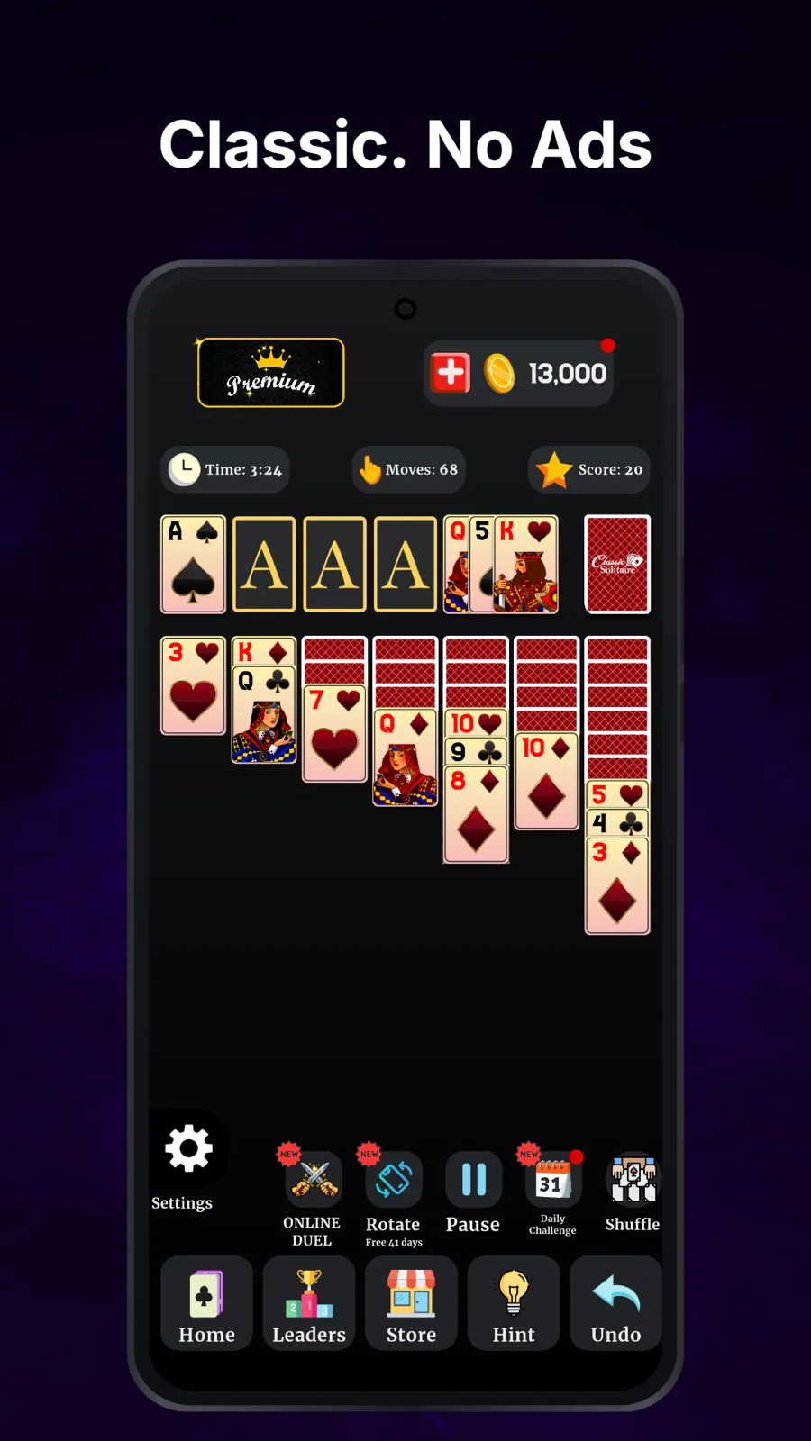 Solitaire Dark project hero image