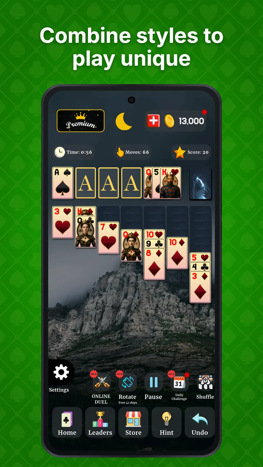 Classic Solitaire screenshot 1